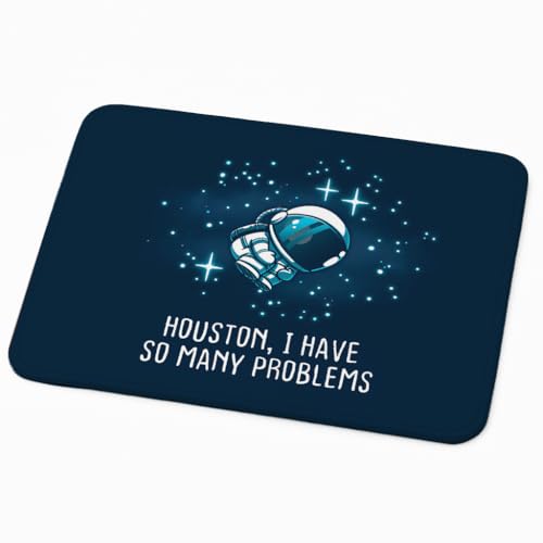 Image of Mouse Pad for Laptop & Desktop | 9x7 Inch Anti-Fray Stitched Edges | Non-Slip Rubber Base | Desk Setup Accessory for Students, Gamers & Professionals (Huston)