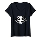 Photo Gallery donna nu goth style panda stregoneria occulta satanico satanismo maglietta con collo a v Photo Gallery donna nu goth style panda stregoneria occulta satanico satanismo maglietta con collo a v
