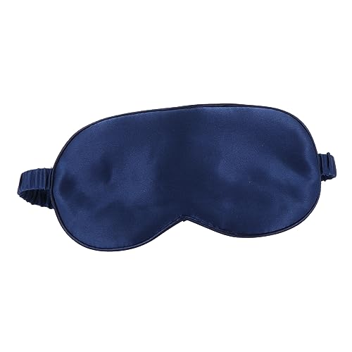Antifaz Para Dormir De Seda Vendas En Los Ojos Máscara Relajante Para Los Ojos Máscara De Ojo Ciego Antifaz Para Dormir Para Mujer Antifaz Ponderado Para Dormir Seda De Mora Blue HAPINARY