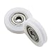 TAODAN 4PCS Chromium Steel Bearing Pulley 24x6x5mm Guide Wheel Drawer Roller Suitable for Industrial Equipment Micro Motors Office Equipment