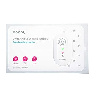 JABLOTRON™ Nanny Moniteur BM-02 Babyphone – Moniteur respiratoire pour bébés avec 1x Tapis à capteurs – Surveillez la Respiration de Votre Enfant – Made in The EU