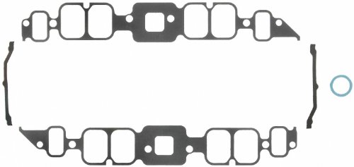 Image of FEL-PRO MS 90005 Engine Intake Manifold Gasket Set | Compatible with Chevrolet Impala 1965-1972, Chevrolet Chevelle 1965-1972, Chevrolet Corvette 1965-1972