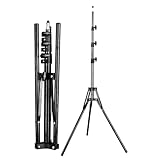 YELANGU Leichtes Aluminium-Fotostativ - Vielseitiges und tragbares Stativ für...