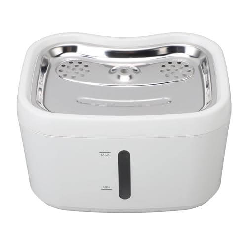 Bebedero automático para gato con filtro y batería 2.5L
