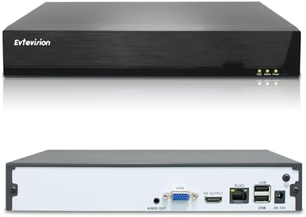 INKOVIDEO NVR-4K-4P – 4-Kanal Netzwerkvideorecorder Mit PoE Für Überwachungskameras