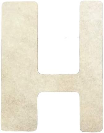 Wooden Letter, 15'' Unfinished Lemon Drop Wall Letter (A) (12''-30'')