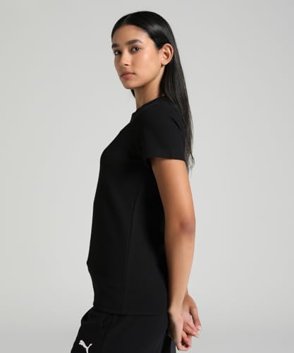 Image of PUMA Women Cotton Regular Fit T-Shirt