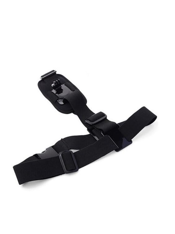 Reflex Camera Shoulder Strap Mount Harness for GoPro, DJI Osmo, Insta360 – Adjustable Hands-Free Chest & Shoulder Camera - Additional View