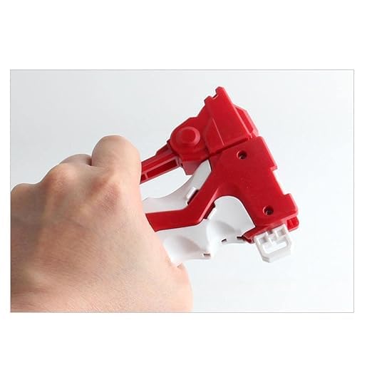 Image of Single Hand Grip with Power Trigger (Lever) for Burst' launchers 1 Way String Launcher(Left)