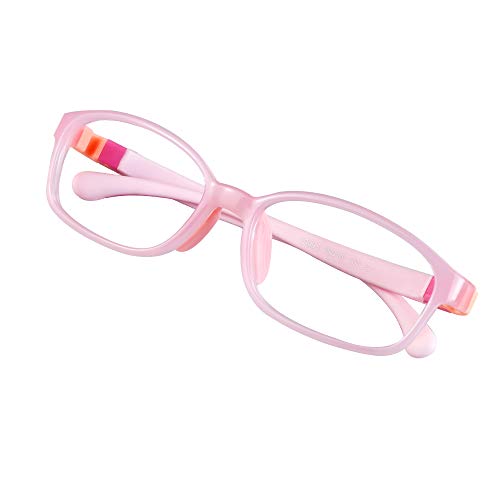 Image of VisionGlobal Blue Light Blocking Glasses for kids, Anti Eyestrain and Blurry, Computer Glasses, Anti Glare