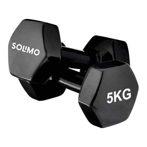 Image of Amazon Brand - Solimo Vinyl Dumbbell