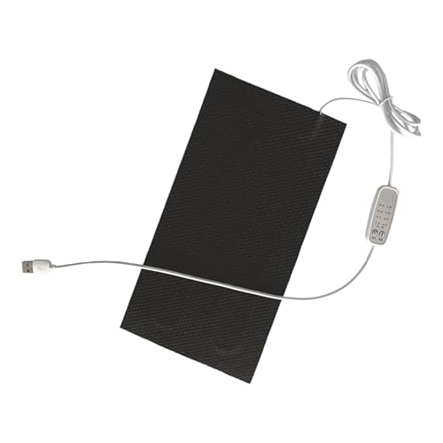 Alfombrilla térmica para reptiles, USB, 15x30cm