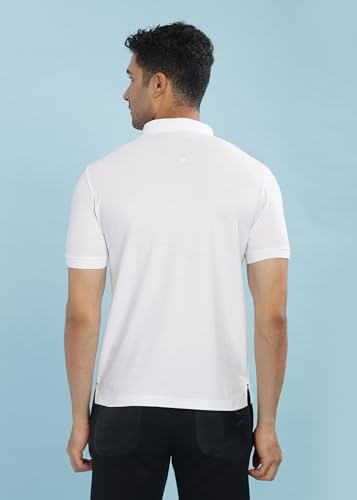 Image of Force NXT Polo Neck T-Shirt for Men Pack of 1 | Regular Fit T-Shirt for Men | Premium Super Combed Rich Cotton Polo Shirt | Men's Ultra Soft Half Sleeve T-Shirt