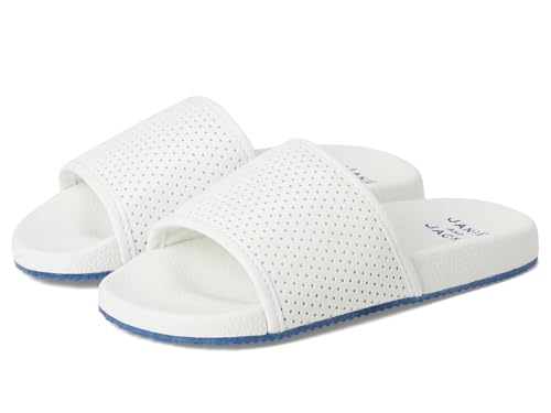 Janie and Jack Men's Embossed Pool Slide (Toddler/Little Big Kid) Flat Sandal