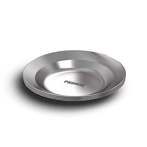 Relags Primus Campfire Stainless Steel Plate, Silver, 21 cm