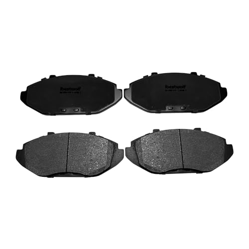 IBESTWOLF Front and Rear Brake Pads
