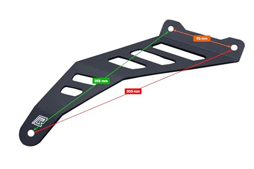 Soporte de escape de aluminio para Kawasaki ZX10R 2016-2024 4