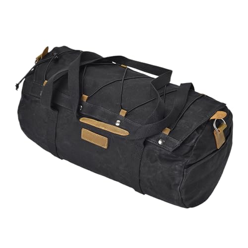 Sac arrière à moto en toile bagages de siège de queue étanche pour voyage