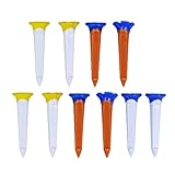 Fairway Pins - Bright Hue Travel Ready Ausrichtungsgeräte über sicheren Bodenkontakt | Ball-Spotting-Zubehör inklusive Leichtpack-Design geeignet weibliche Amateur-Enthusiasten-Trainingsrunden