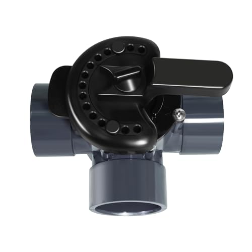 263028 3-Port Pool Diverter Valve Replacement, Fits 2” to 2.5” PVC Pipes, Lube-Free Design, High Flow Valve for Spa, Pool, and Water Systems, Up to 170 GPM