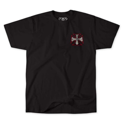 T-Shirt Manches Courtes Noir West Coast Choppers Imprimé Not Doing It Your Way