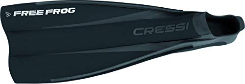 Cressi Free Frog Fins - Black/Red, Size: 37-38