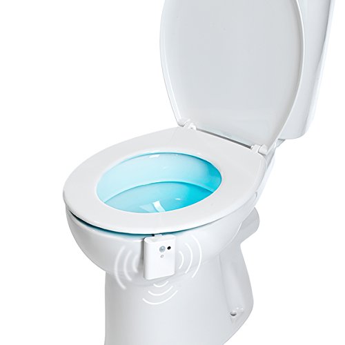 Toilet Knight: LED Toilet Night Light with a Built-in Motion Sensor
