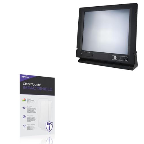 BoxWave Screen Protector Compatible With IVC Displays NP-921i Capacitive - ClearTouch ImpactShield (2-Pack), Impenetrable Screen Protector Flexible Film
