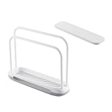 Porte-serviettes de comptoir - taille idéale pour l'intérieur de votre cuisine de votre évier de buanderie afin de garder les comptoirs propres, bien rangés et tout en y rangeant vos ustensiles de cuisine.