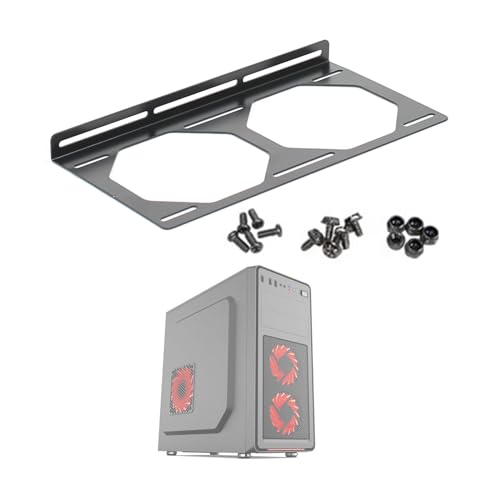 Soporte para ventilador de PC 120/240/360mm acero galvanizado miniatura 6