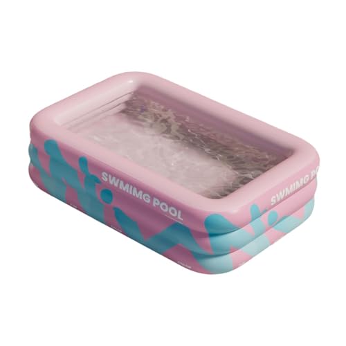 Image of ARTISOUL Inflatable Swimming Pool Paddling Pool for Kids and Adults Lawn Outdoor Pink 1.5M | Home & Garden | Yard, Garden & Outdoor Living | Pools & Spas | Swimming Pools | Inflatable & Kid Pools