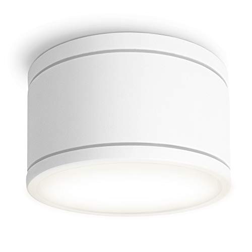 SSC-LUXon CELI-WX flacher LED Strahler Aufputz IP44 für Bad & Außen mit...