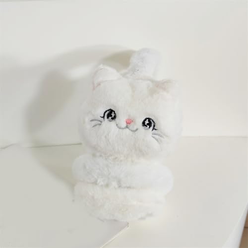 Plush Cat Earmuffs for Girls and Kids Ear Warmer Furry Headband for Winter Christmas New Year Birthday Gifts3