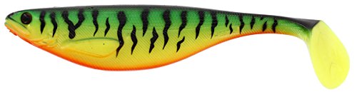 Leurre Souple Balzer Shirasu Reptile Shad 19 Cm - Pour Brochet, Sandre Et Perche | Appât Caoutchouc UV Fireshark