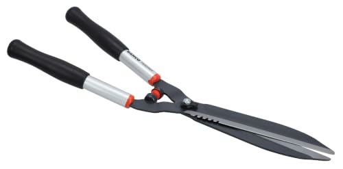 Tijeras para setos Bahco P51-SL, hoja parcialmente dentada, mango aluminio
