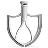 5 Quart Kitchen Mixer Attachments, Flex Edge Beater Paddle with Scraper for 5 QT Bowl-lift Kitchen Stand Mixer, Kitchen Mixer Accessory Replacement 5 Quart Kitchen Mixer Attachments, Flex Edge Beater Paddle with Scraper for 5 QT Bowl-lift Kitchen Stand Mixer, Kitchen Mixer Accessory Replacement