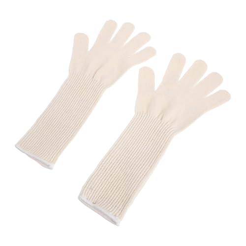 Guantes de nylon para construcción SHINEOFI con ajuste ergonómico y puño extendido