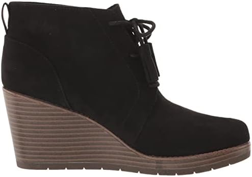 Dr. Scholl's Womens One Love Wedge Bootie Black Fabric 7 M | Image 5