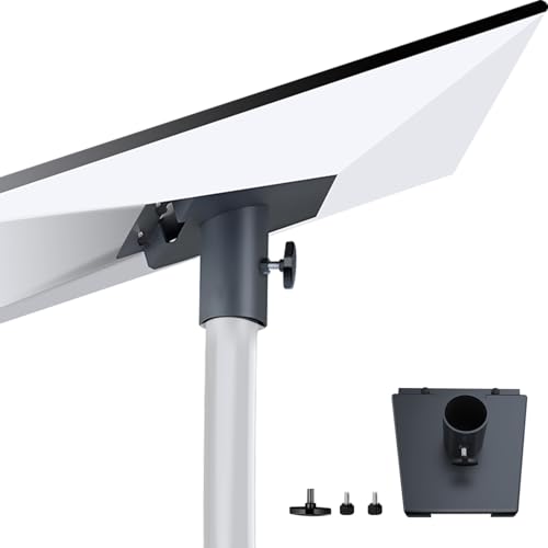 SKYTRAP for Starlink Gen 3 Pipe Adapter, Starlink Gen 3 Pole Mount Adapter, Upgrade Durable Roof Mounting Pole Pipe Connectors Compatible with STARLINK V3 Standard Dish Mounting Kit Accessories