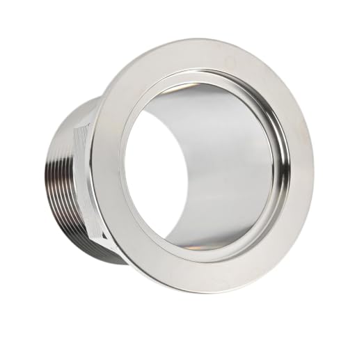 Image of SS304 KF40 NPT Male Adaptor thread 1 /4 inch NW25 KF Male coupling ISO-KF40 X NPT 1 /4 inch
