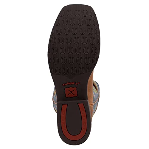 Image of Twisted X Men's 6 inch Work Oblique Toe Boot with CellSole comfort footbed