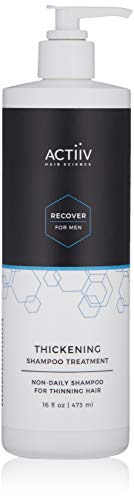 ACTIIV Recover Thickening Cleansing Hair Loss Shampoo Treatment for Men, 16 Fl Oz
