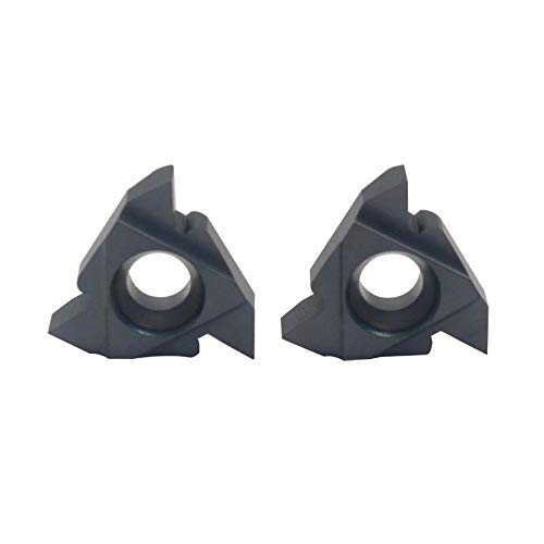 Tool Part for 16ER AG60 LDA 20PCS Lathe Cutter Tool CNC Insert 16ER AG60 Threading Blade for Stainless Steel