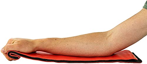 Asa Techmed 36" Emergency Aluminum Splint Adjustable, Lightweight, Durable, Waterproof, And Reusable (Orange, 2 Rolls) #TOP5