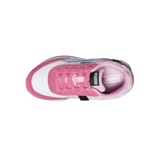 PUMA Toddler Girls Future Rider Nail Glam Lace Up Sneakers Shoes Casual - White - Size 2 M4