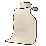 RADIATE Lead Apron for X-Rays - X Ray Dental Lead Vest with Thyroid Shield Radiation Protection Collar - One Size Fits All Adult and Kids Apron for Dentist Xray Machine, Radiology Equipment, Lab-Beige
