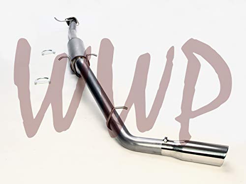 Performance Stainless Steel SS SS409 3" Cat Back CatBack Exhaust Muffler Kit System With Tip Compatible With 2015-2016 Chevy Colorado & GMC Canyon 2.5L & 3.6L V6 Gas Pickup Truck