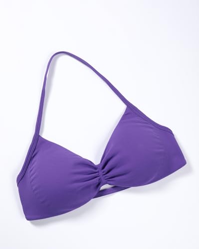 Image of AUROLA Influence Strappy Bra Sports Bras for Women, Backless Padded Impact Strappy Bra Workout Gym Yoga with Removable Cups