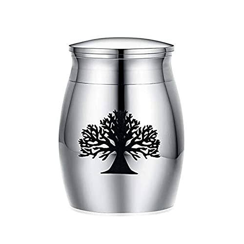 Mini urne funéraire acier inoxydable de haute précision 25mm