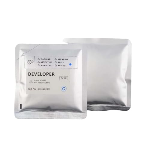 Toner universel DV321 cyan 250g pour film B et netteté d'impression